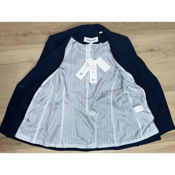 Veronica Beard | Obie Dickey Jacket | In Marine | Size 2 NWT - Picture 10 of 12